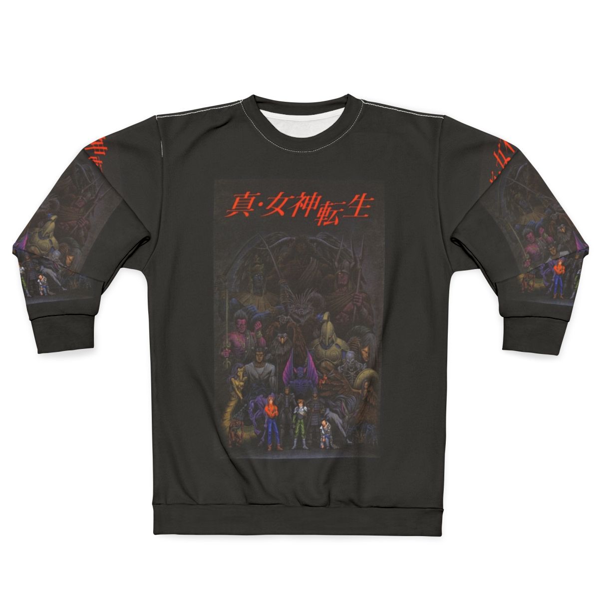 Shin Megami Tensei retro gaming sweatshirt