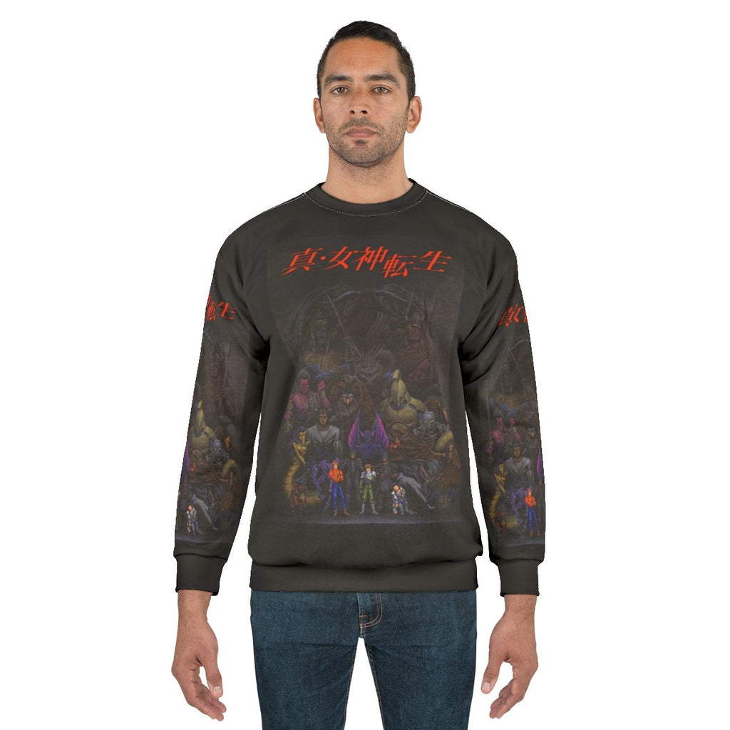 Shin Megami Tensei retro gaming sweatshirt