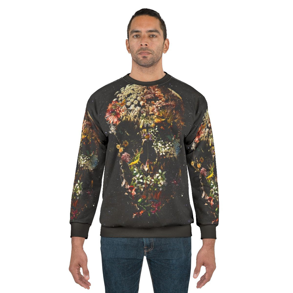 Smyrna skull floral nature sweatshirt