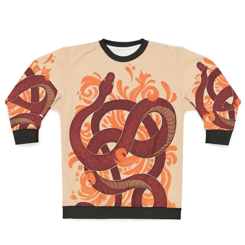 Snake Graphic Sweatshirt