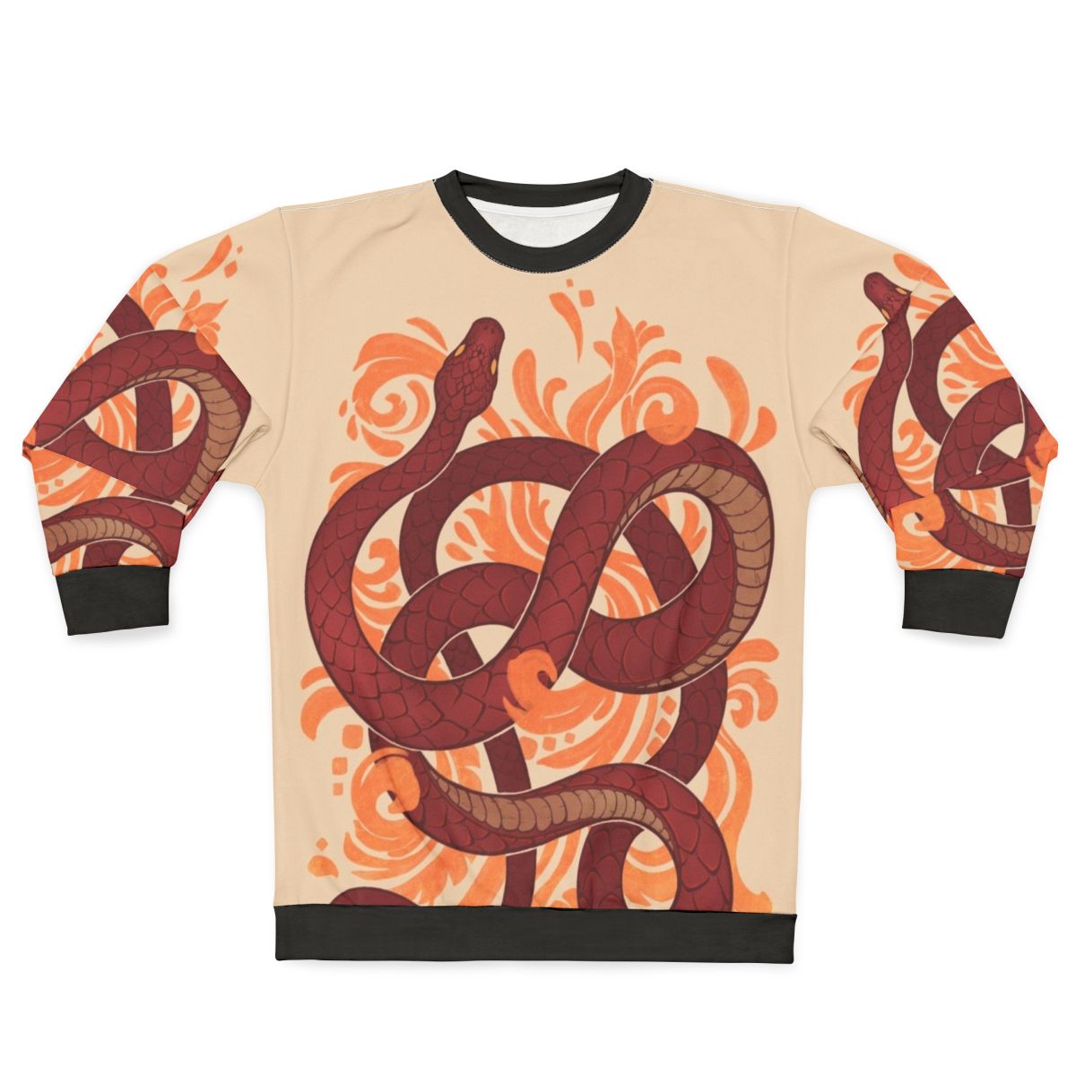 Snake Graphic Sweatshirt