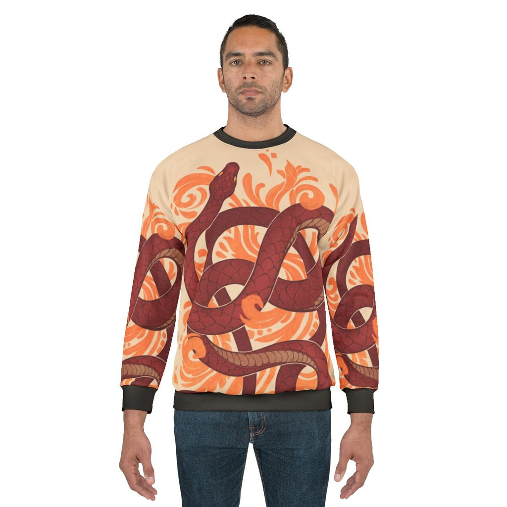 Snake Graphic Sweatshirt