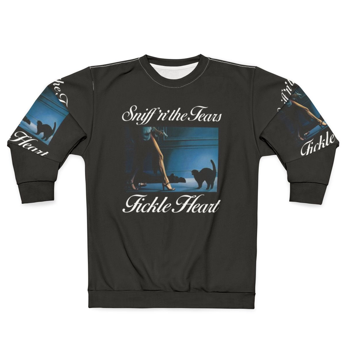 Sniff N The Tears Fickle Heart Retro Music Sweatshirt