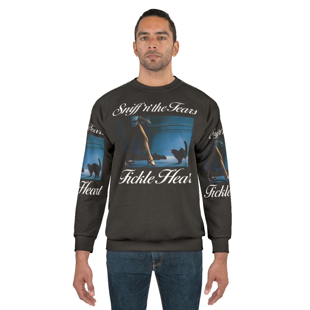 Sniff N The Tears Fickle Heart Retro Music Sweatshirt