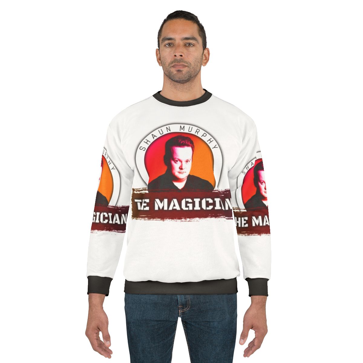 Snooker Sweatshirt with Shaun Murphy The Magician Design