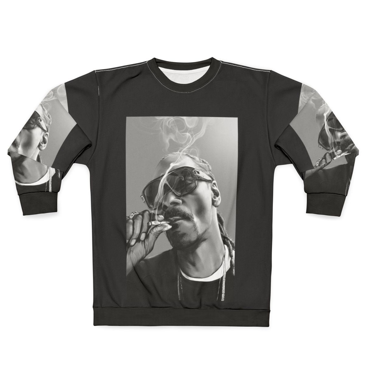 Snoop Dog Marijuana Illustration Sweatshirt