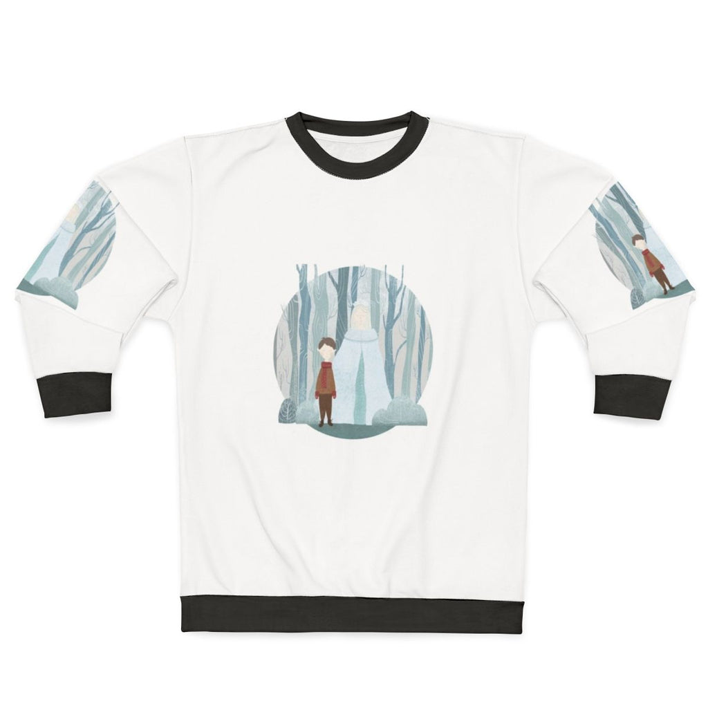 Snow Queen Sweatshirt with Fairytale Inspired Design