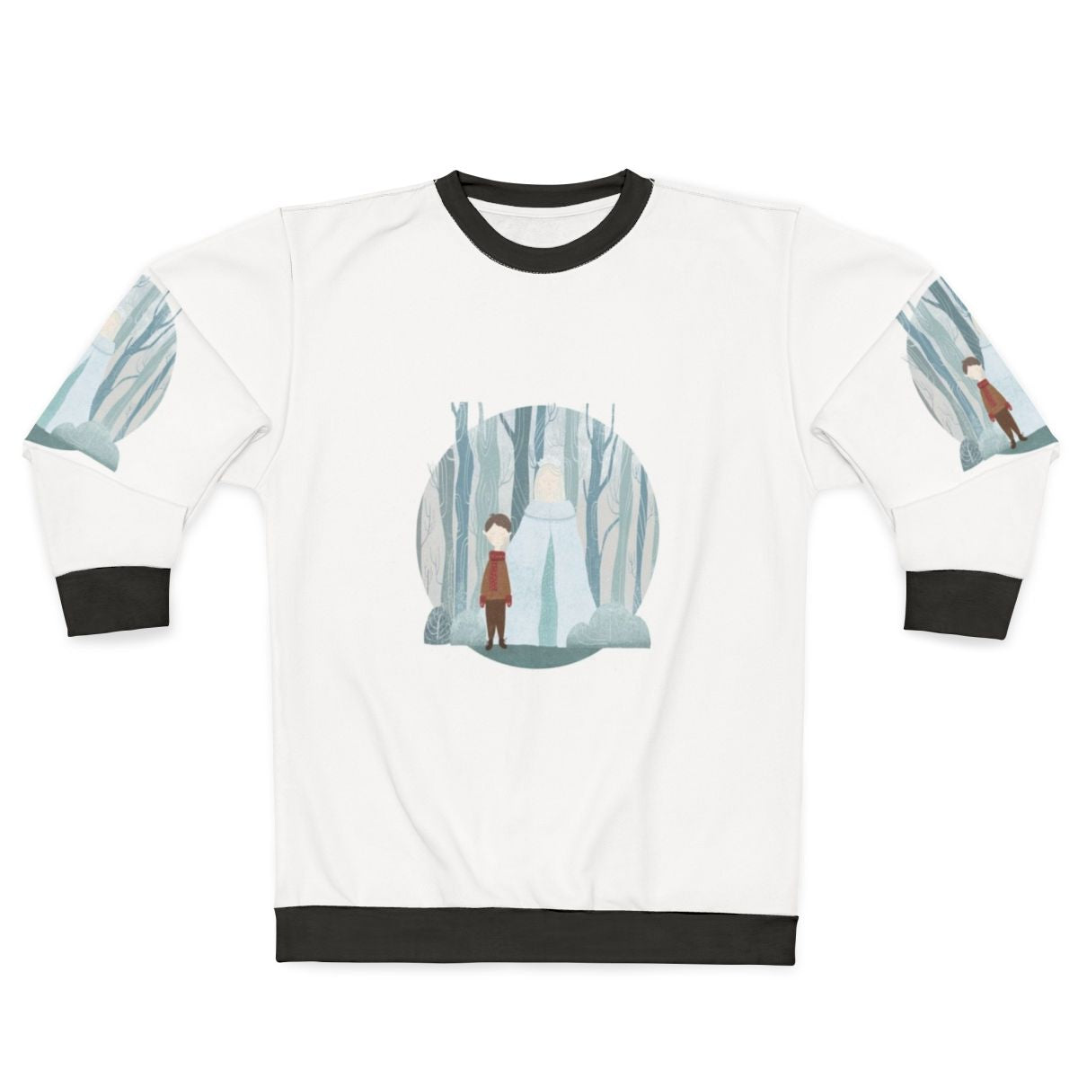Snow Queen Sweatshirt with Fairytale Inspired Design