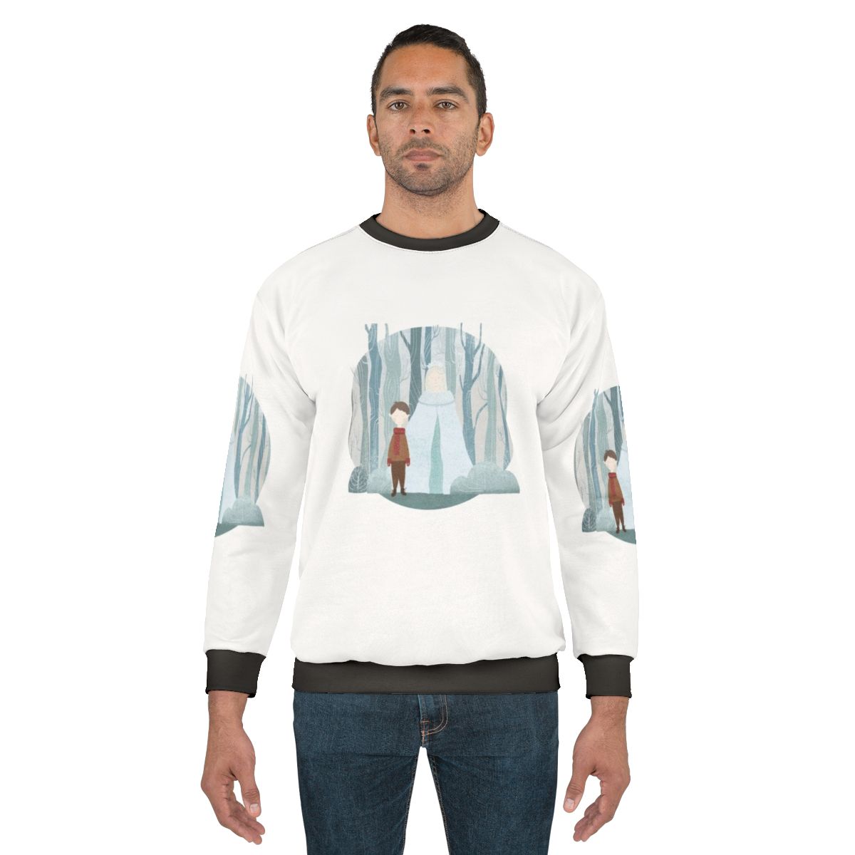 Snow Queen Sweatshirt with Fairytale Inspired Design