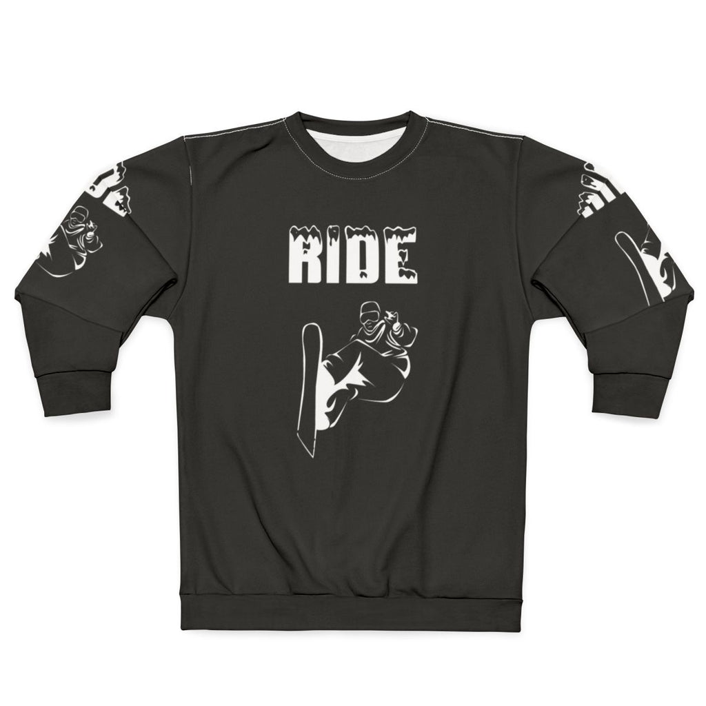 Snowboarding sports sweatshirt for outdoor adventure