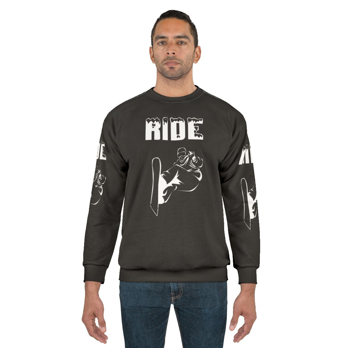 Snowboarding sports sweatshirt for outdoor adventure