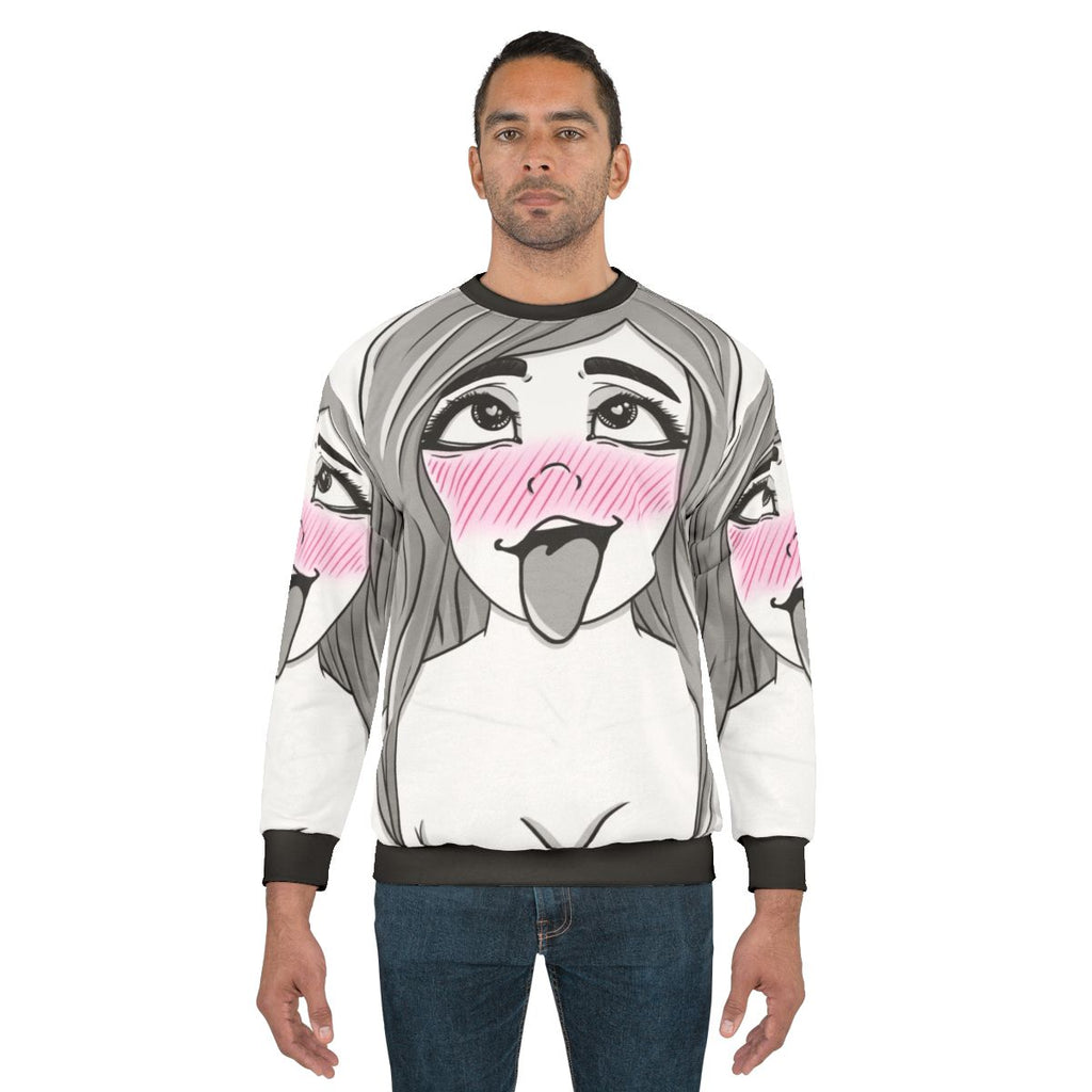 Anime inspired Snuffgasm sweatshirt for otaku and anime fans