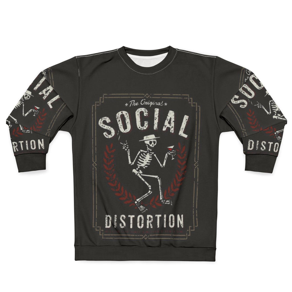Social Distortion Rockabilly Band Sweatshirt