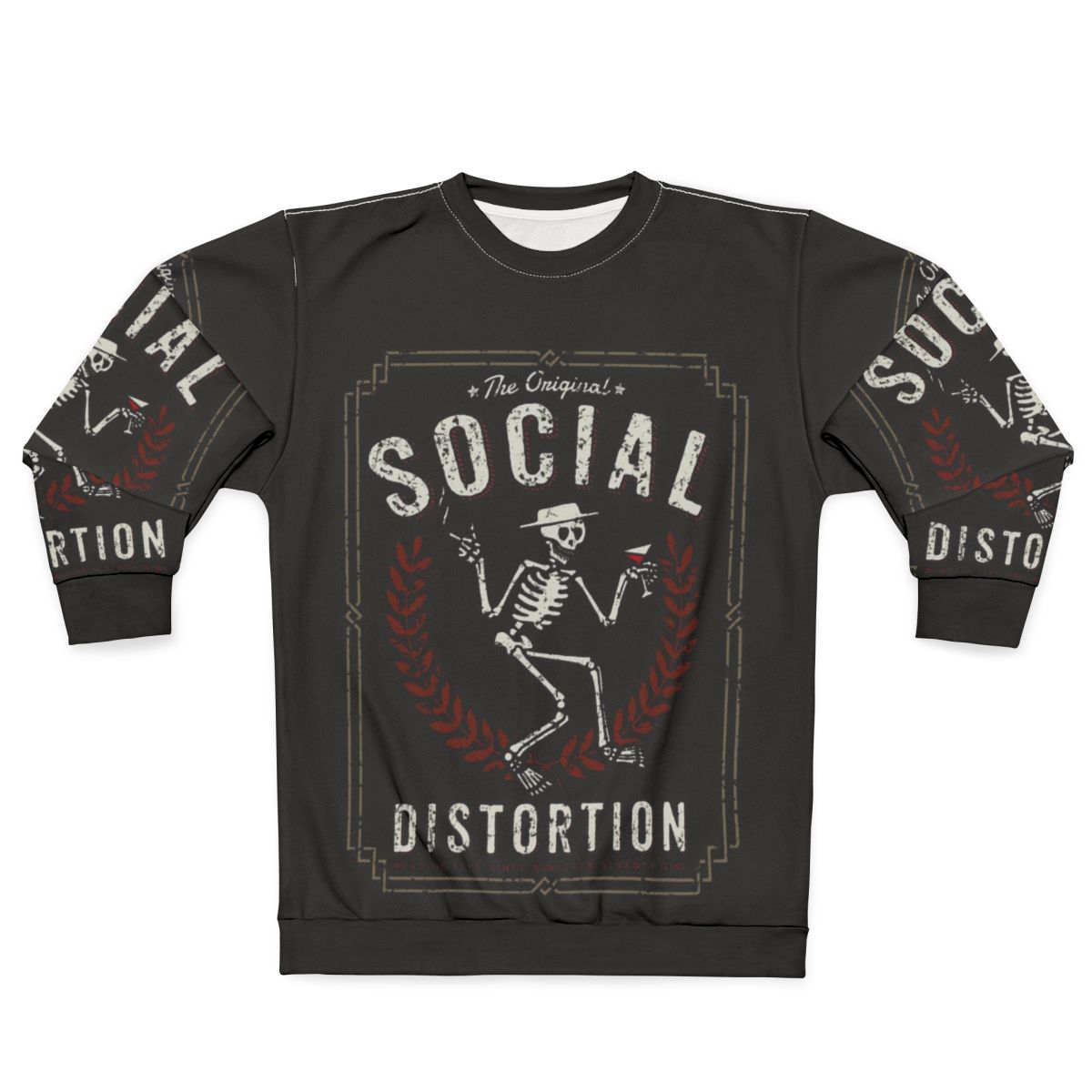 Social Distortion Rockabilly Band Sweatshirt