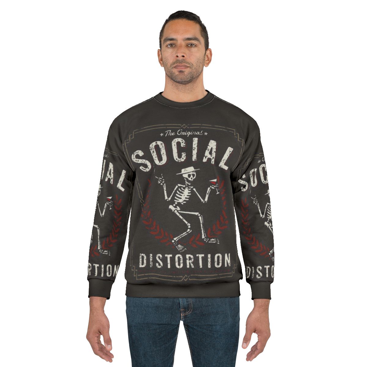 Social Distortion Rockabilly Band Sweatshirt