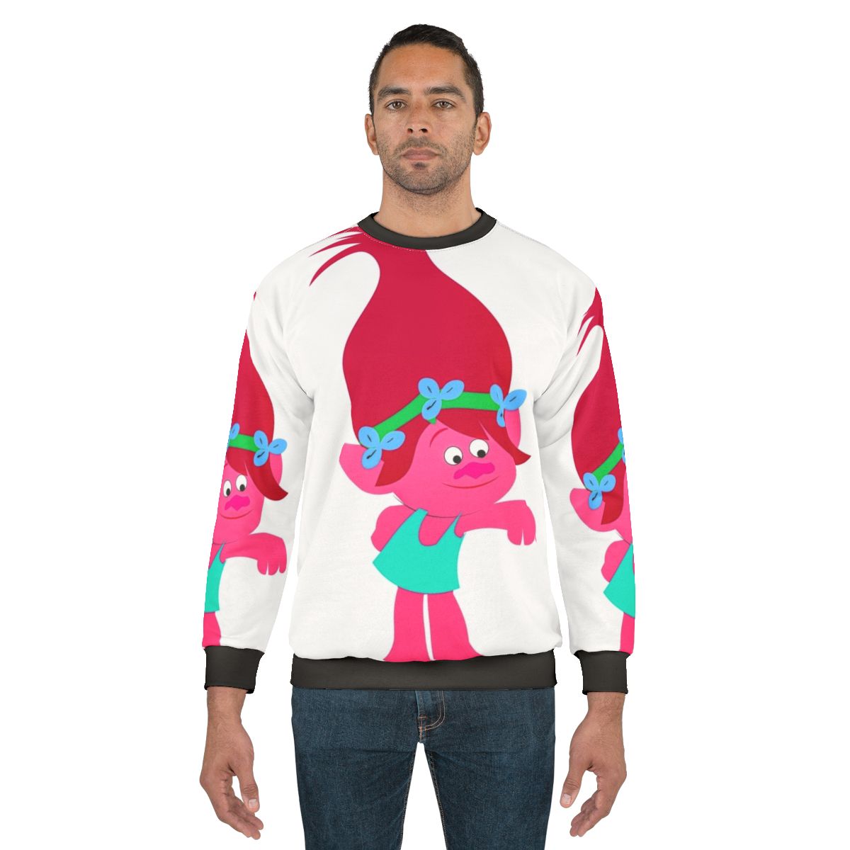 Soft and Comfortable Crew-Neck Sweatshirt