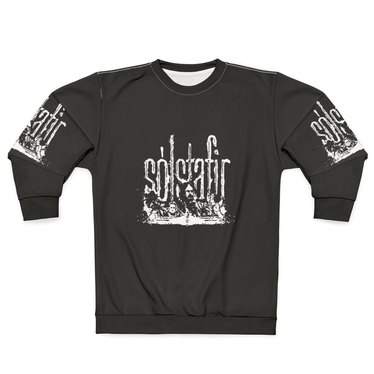 Solstafir Logo Black Metal Sweatshirt