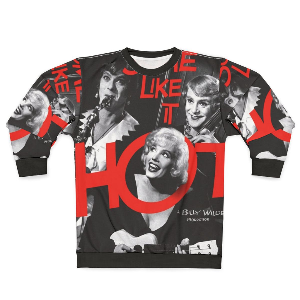 Some Like It Hot Sweatshirt featuring classic comedy film elements