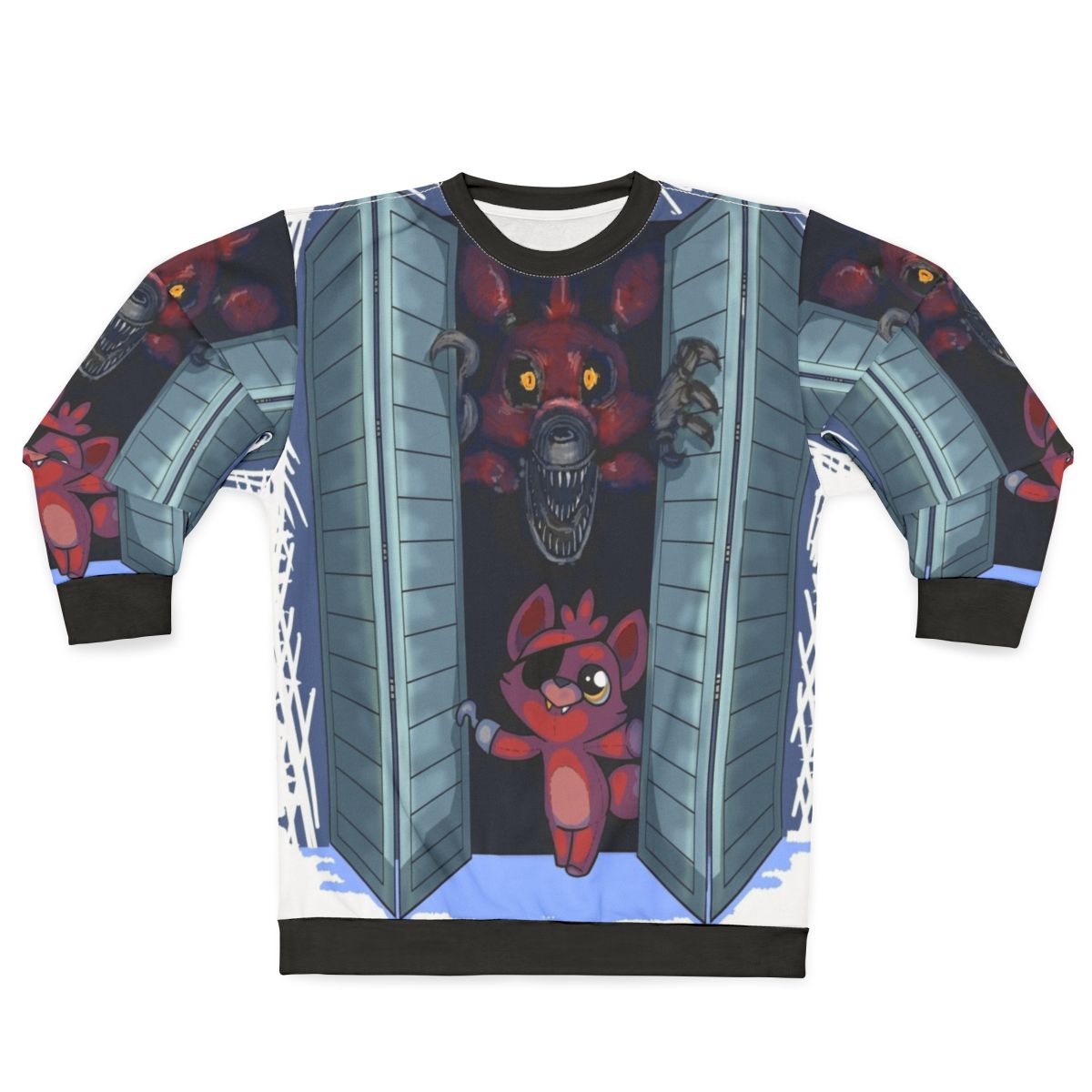 FNAF Foxy the Pirate Fox Plush Sweatshirt