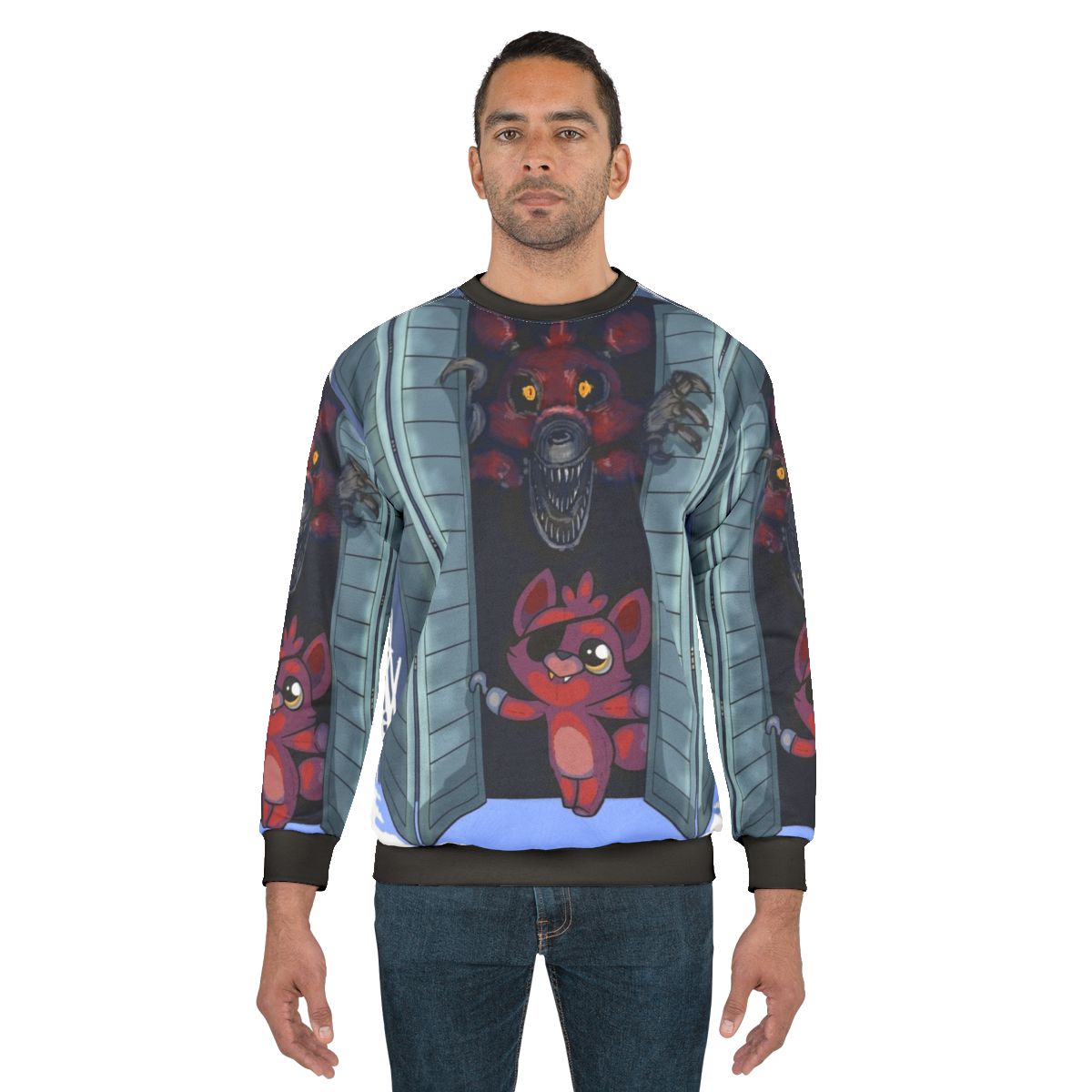 FNAF Foxy the Pirate Fox Plush Sweatshirt