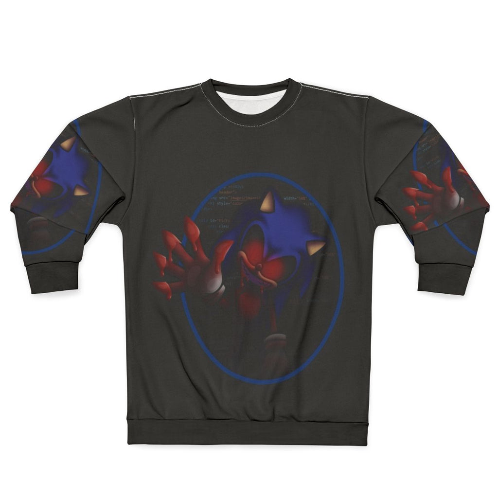 Sonic Exe Creepy Horror Sweatshirt