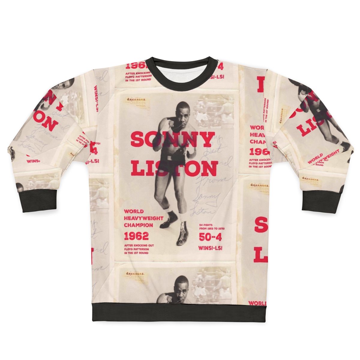 Sonny Liston Heavyweight Boxing Sweatshirt