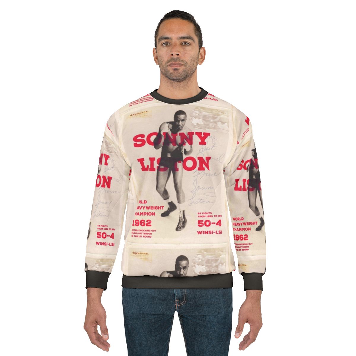 Sonny Liston Heavyweight Boxing Sweatshirt