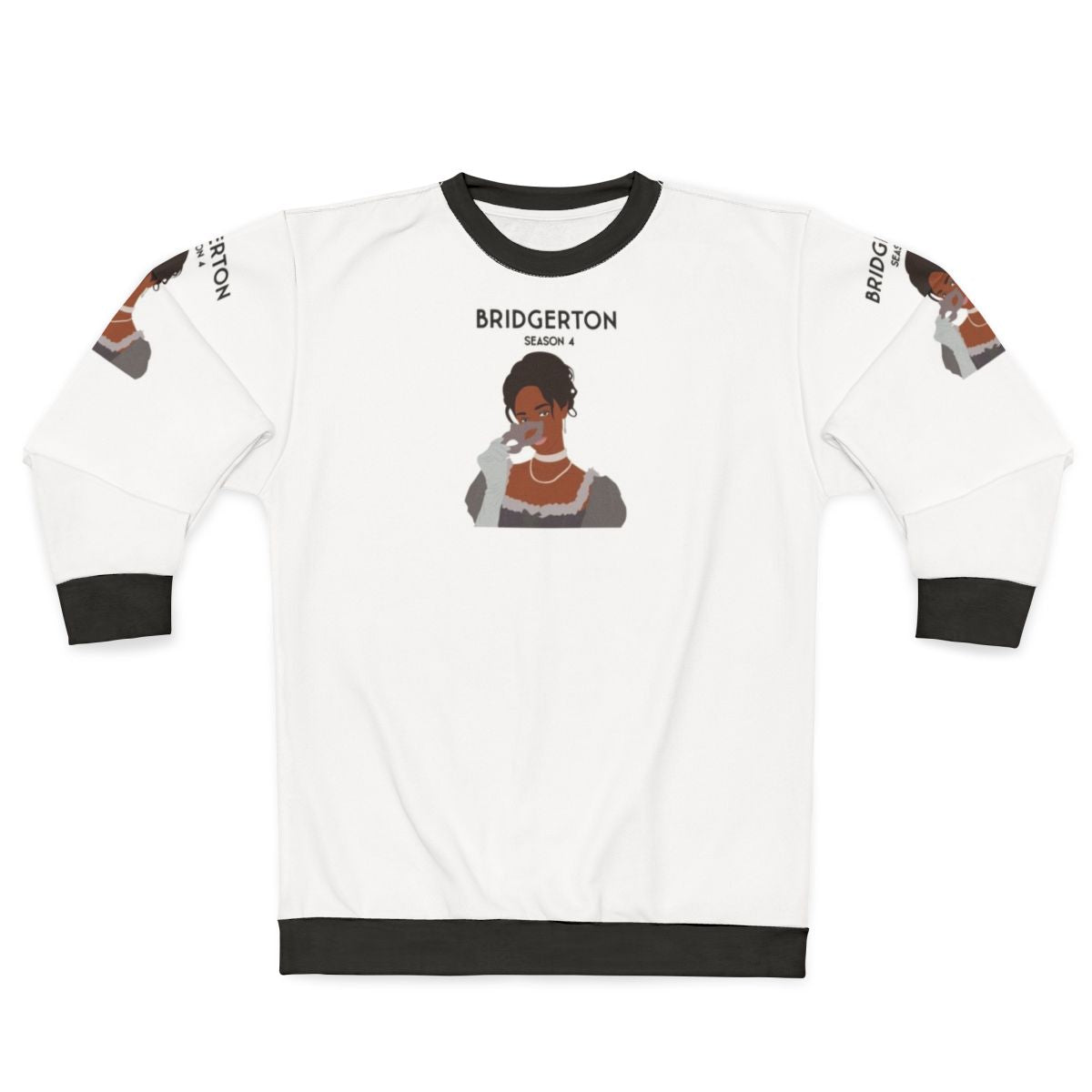 Bridgerton Netflix Sweatshirt featuring Sophie Beckett and Benedict Bridgerton