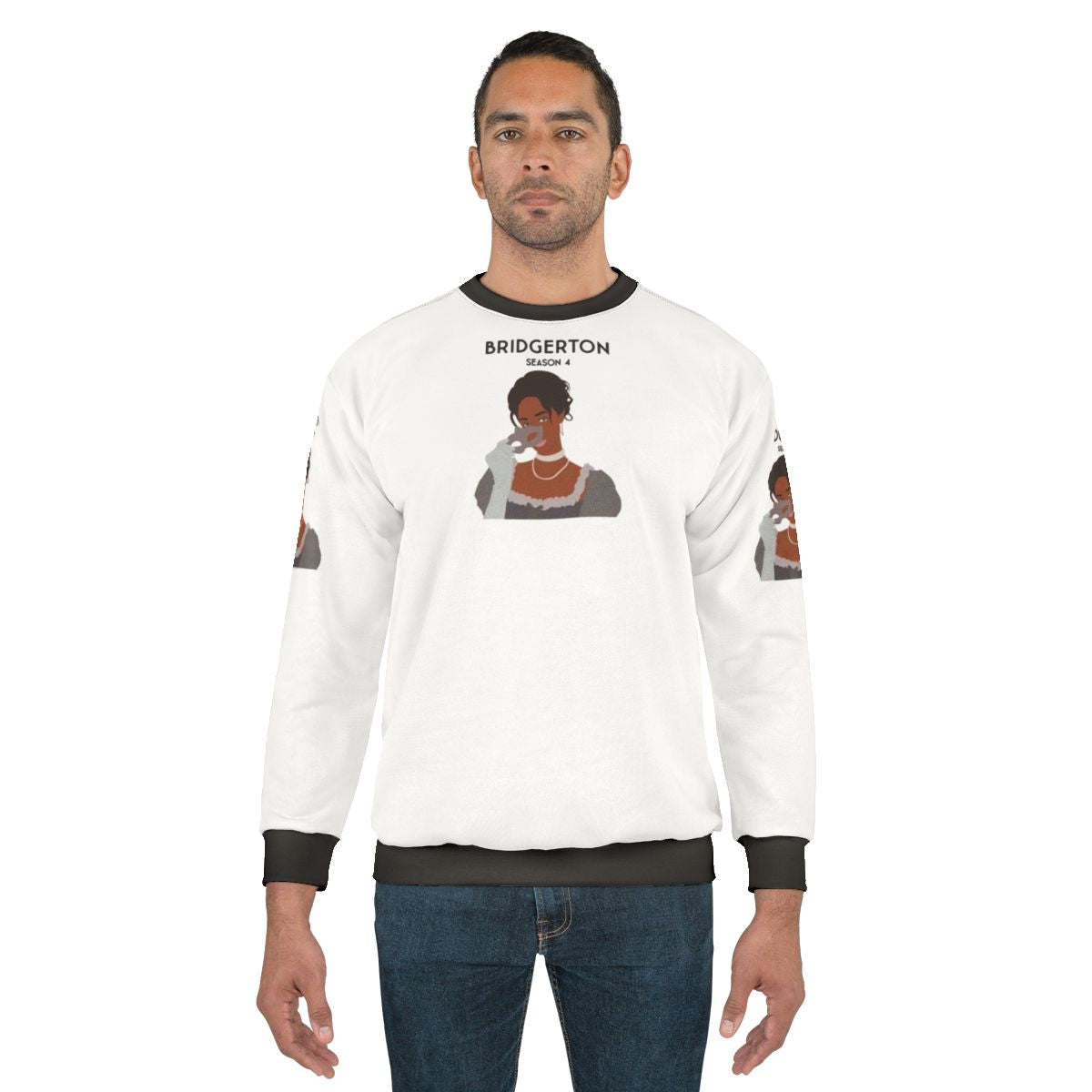 Bridgerton Netflix Sweatshirt featuring Sophie Beckett and Benedict Bridgerton