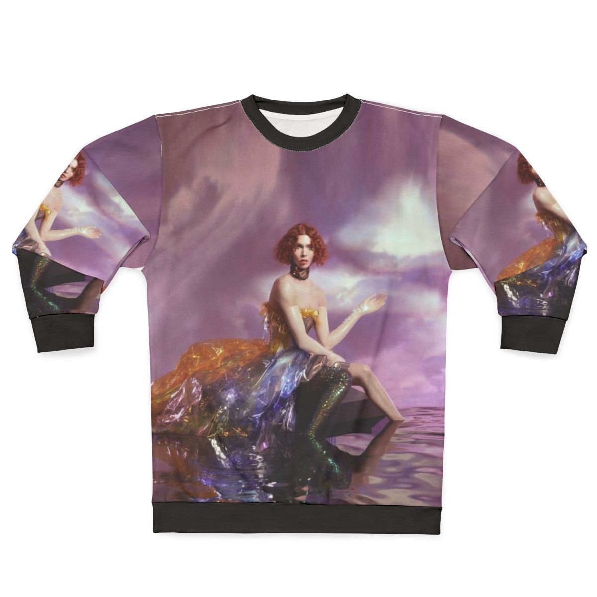 Sophie Oil Of Every Pearl S Un Insides Sweatshirt - Electronic Noise Pop Aesthetic