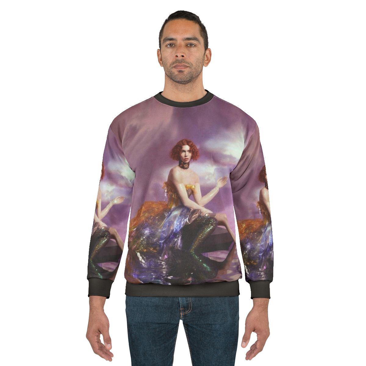 Sophie Oil Of Every Pearl S Un Insides Sweatshirt - Electronic Noise Pop Aesthetic