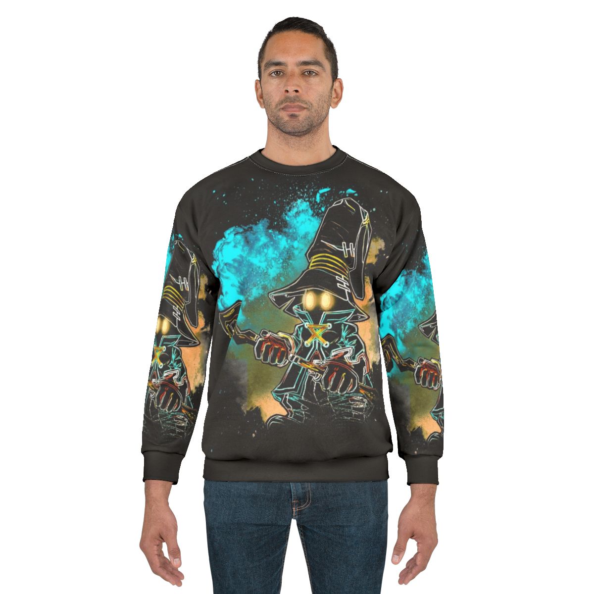 Final Fantasy Black Mage Cosmos Themed Sweatshirt
