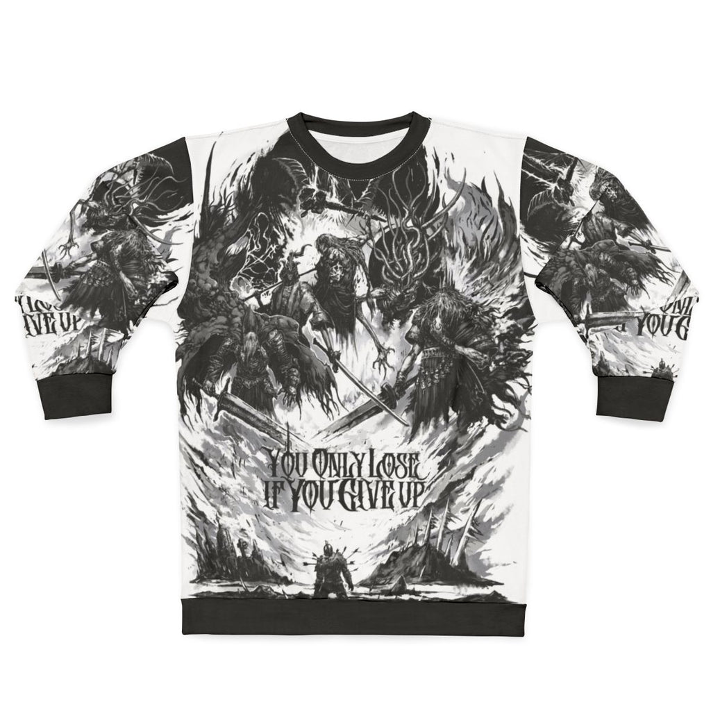 Soulsborne bosses dark fantasy grim dark sweatshirt