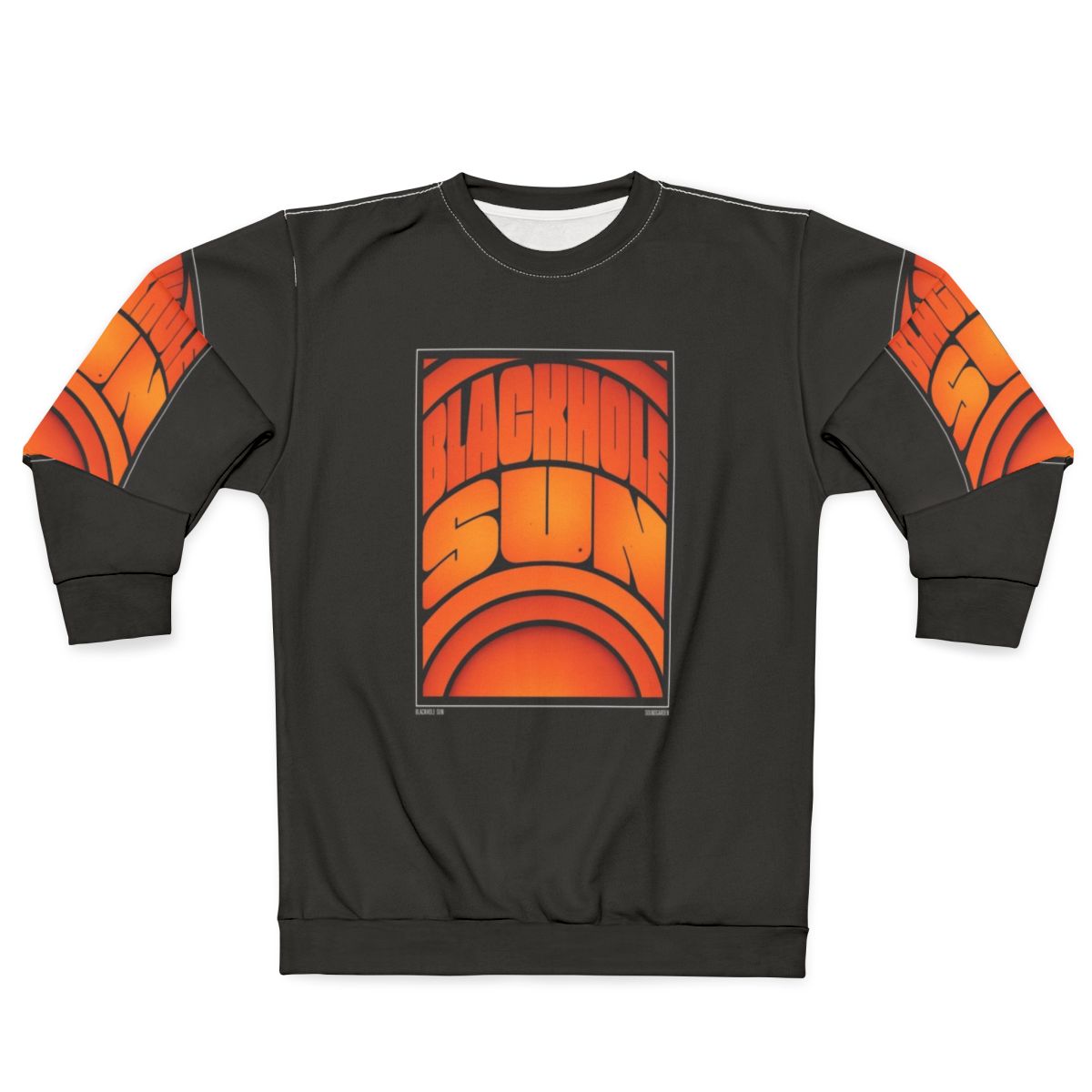 Soundgarden "Black Hole Sun" Design Sweatshirt