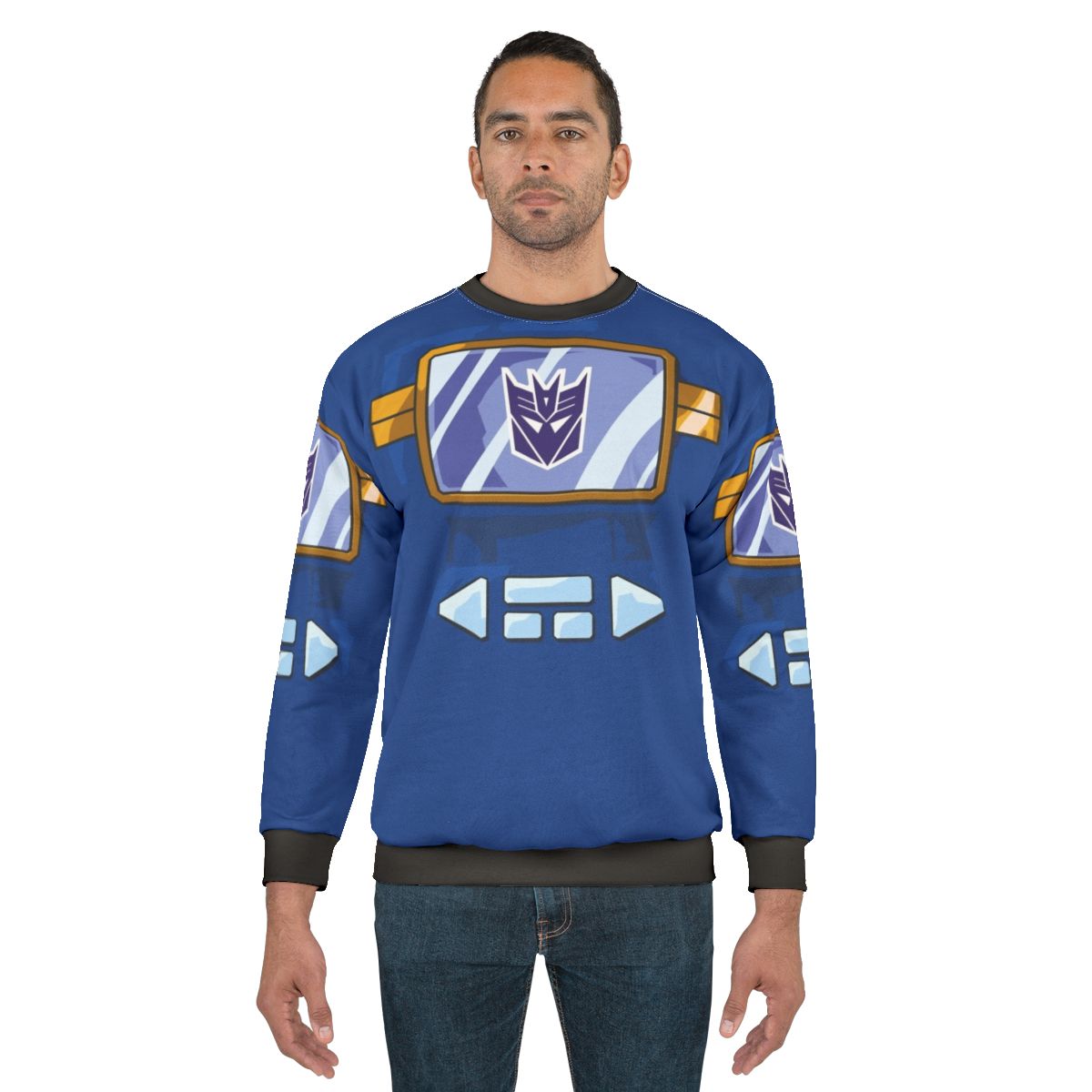 Soundwave Chest Sweatshirt - Transformers 80s Cartoon