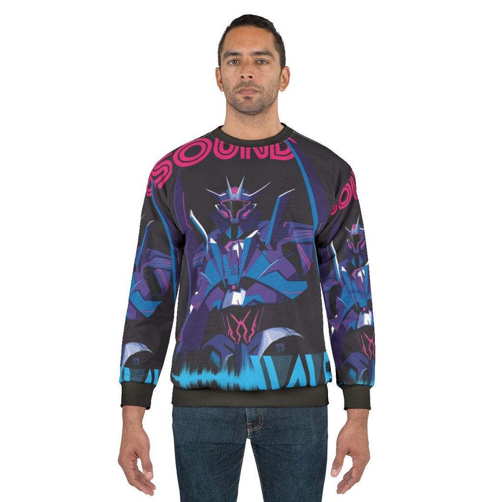Soundwave Sweatshirt - Transformers Inspired Retro Sci-Fi Clothing
