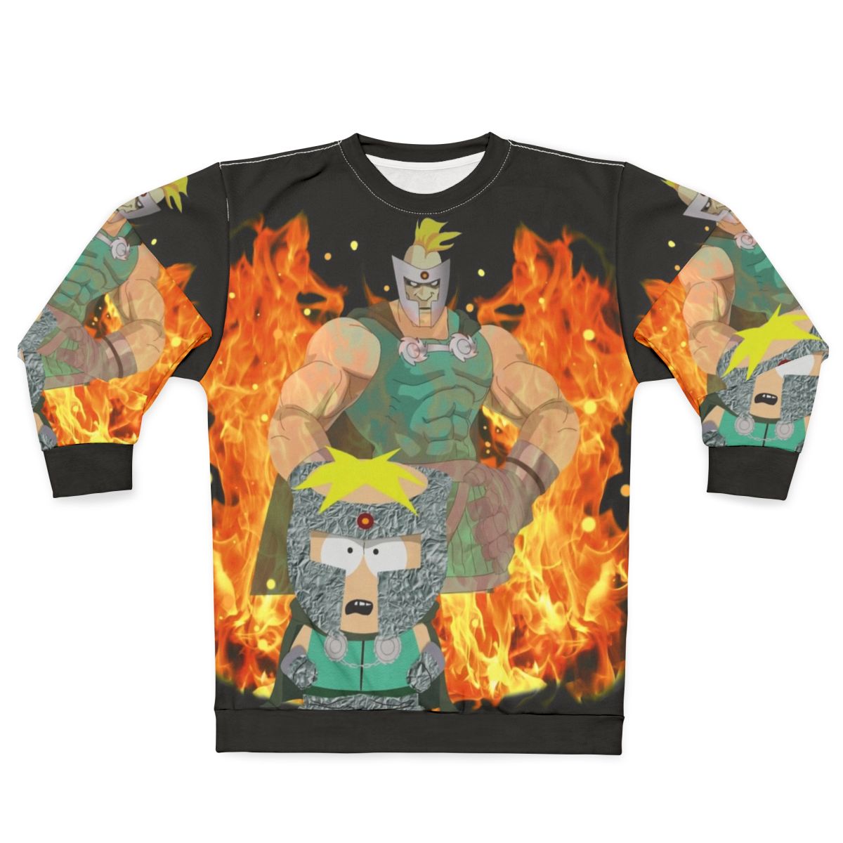 South Park Butters as Professor Chaos superhero sweatshirt