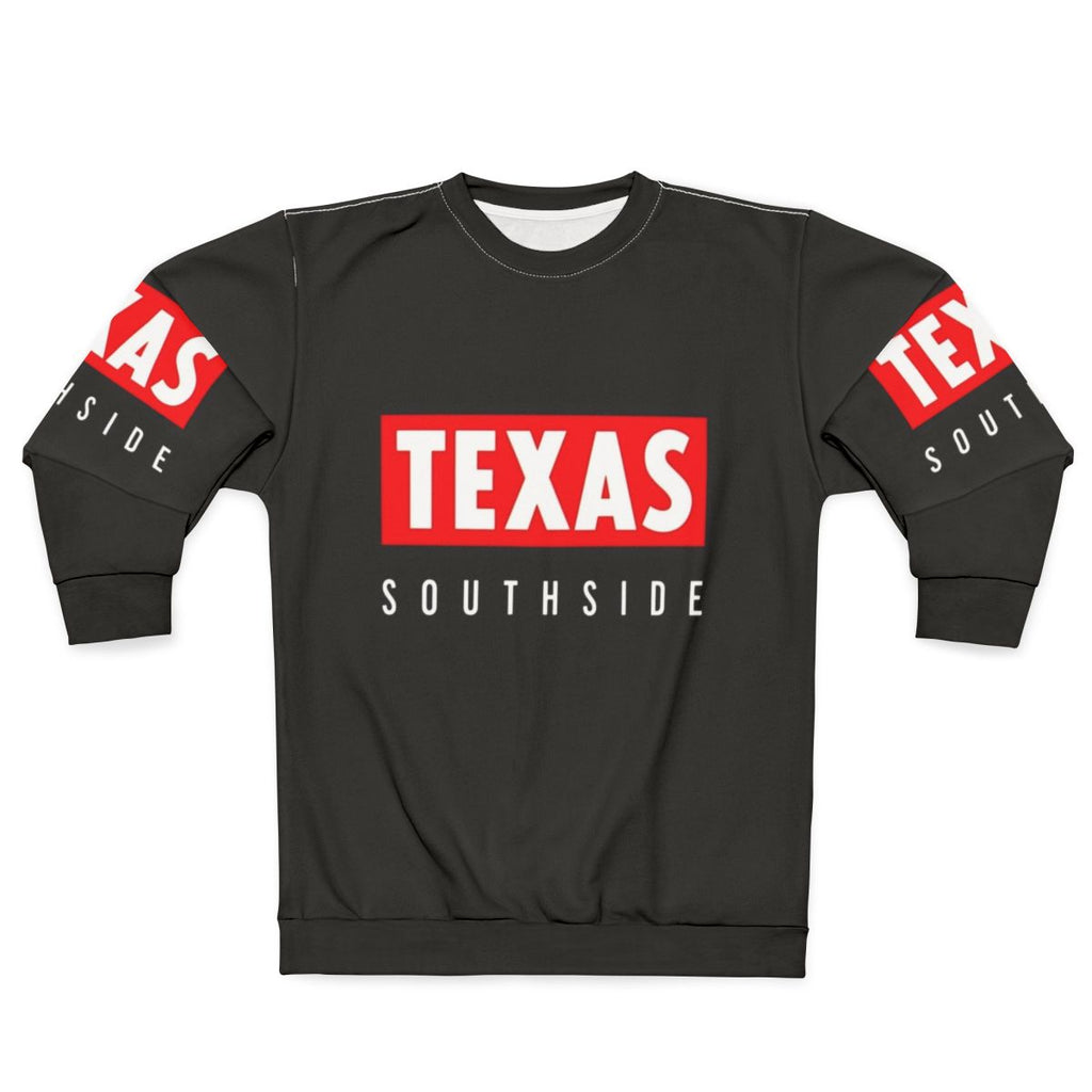 Southside Sweatshirt featuring Texas music, album art, record vinyl, and band artist