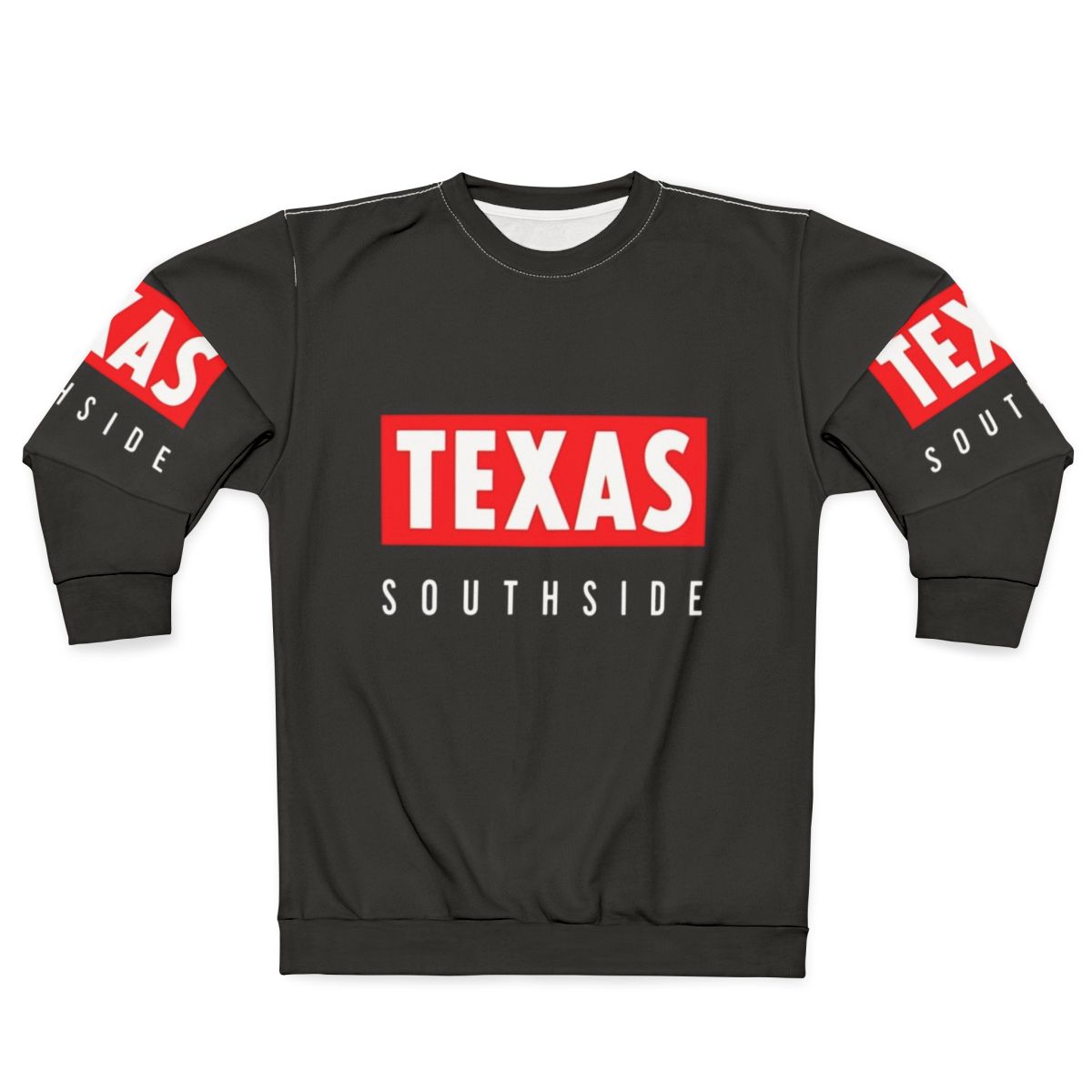 Southside Sweatshirt featuring Texas music, album art, record vinyl, and band artist