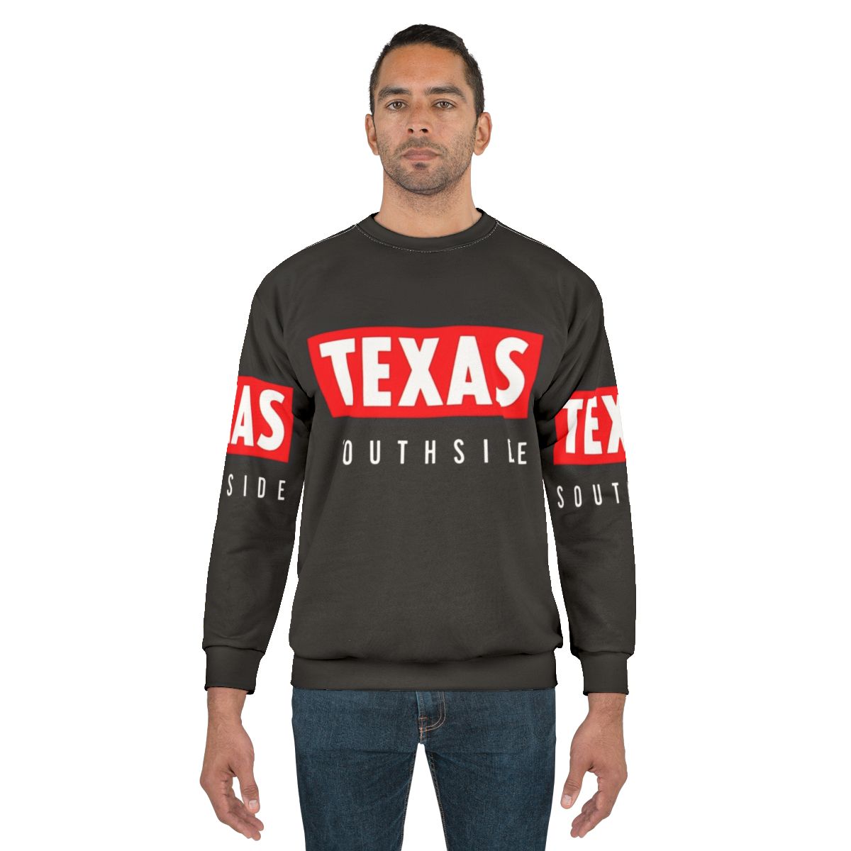 Southside Sweatshirt featuring Texas music, album art, record vinyl, and band artist