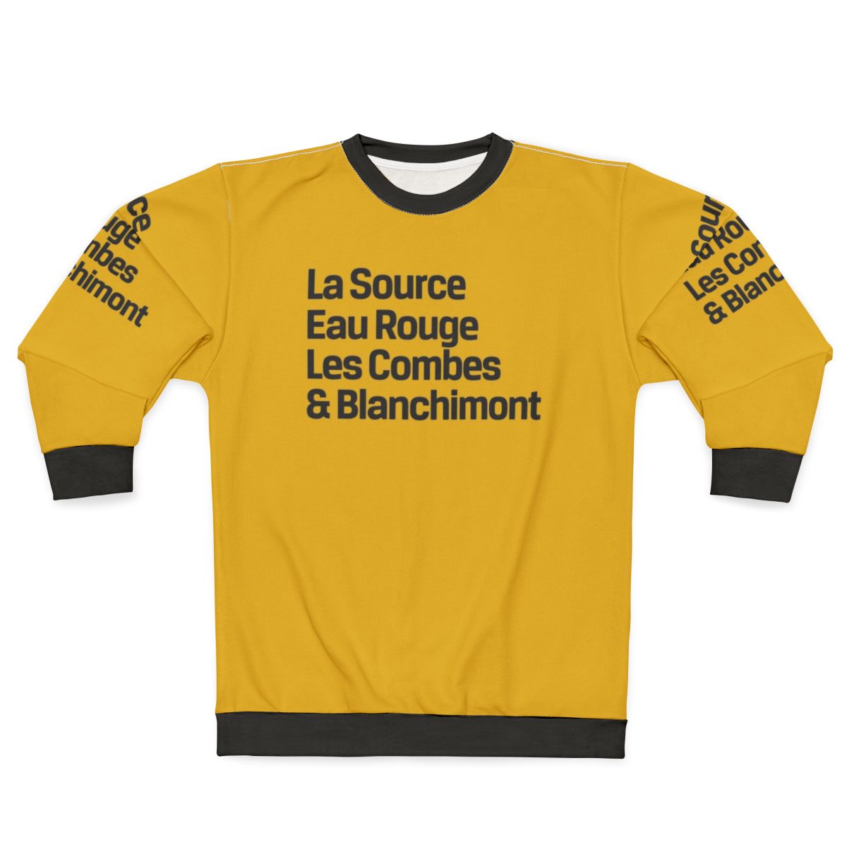 Spa Francorchamps Formula 1 Black Sweatshirt