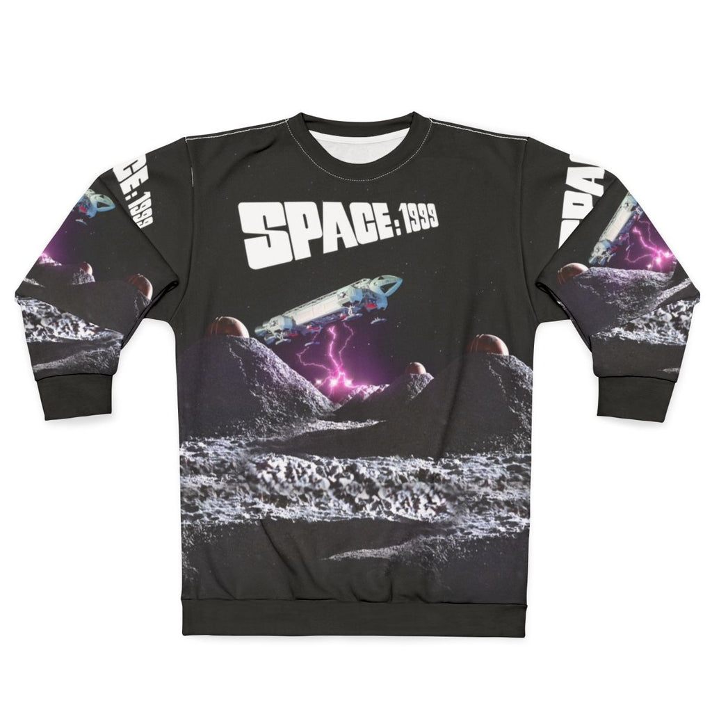 Space 1999 Geometric Graphic Sweatshirt
