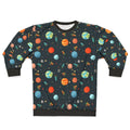 Space Adventure Sweatshirt featuring a vibrant cosmic design