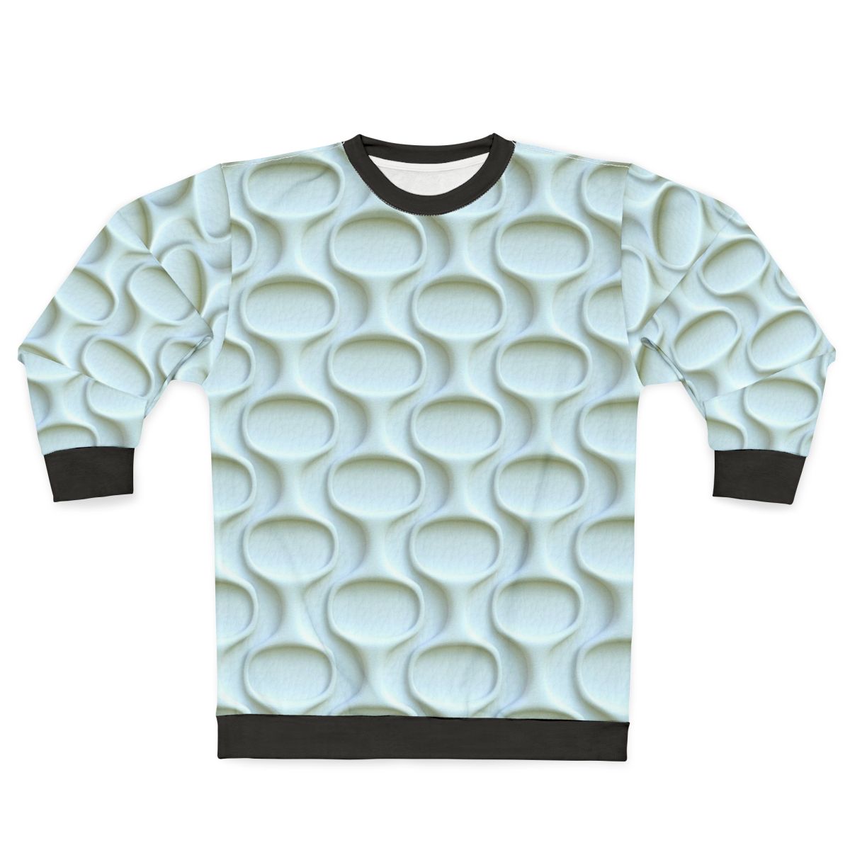 Retro Space Age 60s Mod White Sweatshirt