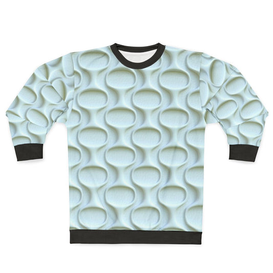Retro Space Age 60s Mod White Sweatshirt