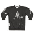 Space Cleaner Sweatshirt with Astronaut Graphic