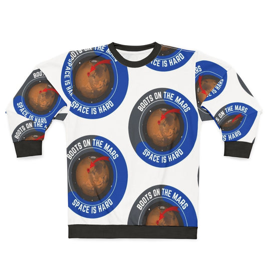 Space Force Boots On The Mars Sweatshirt