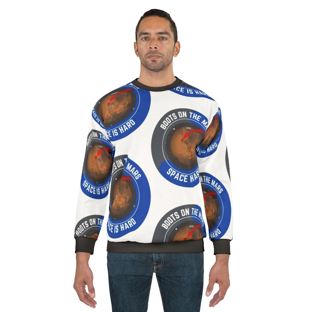 Space Force Boots On The Mars Sweatshirt