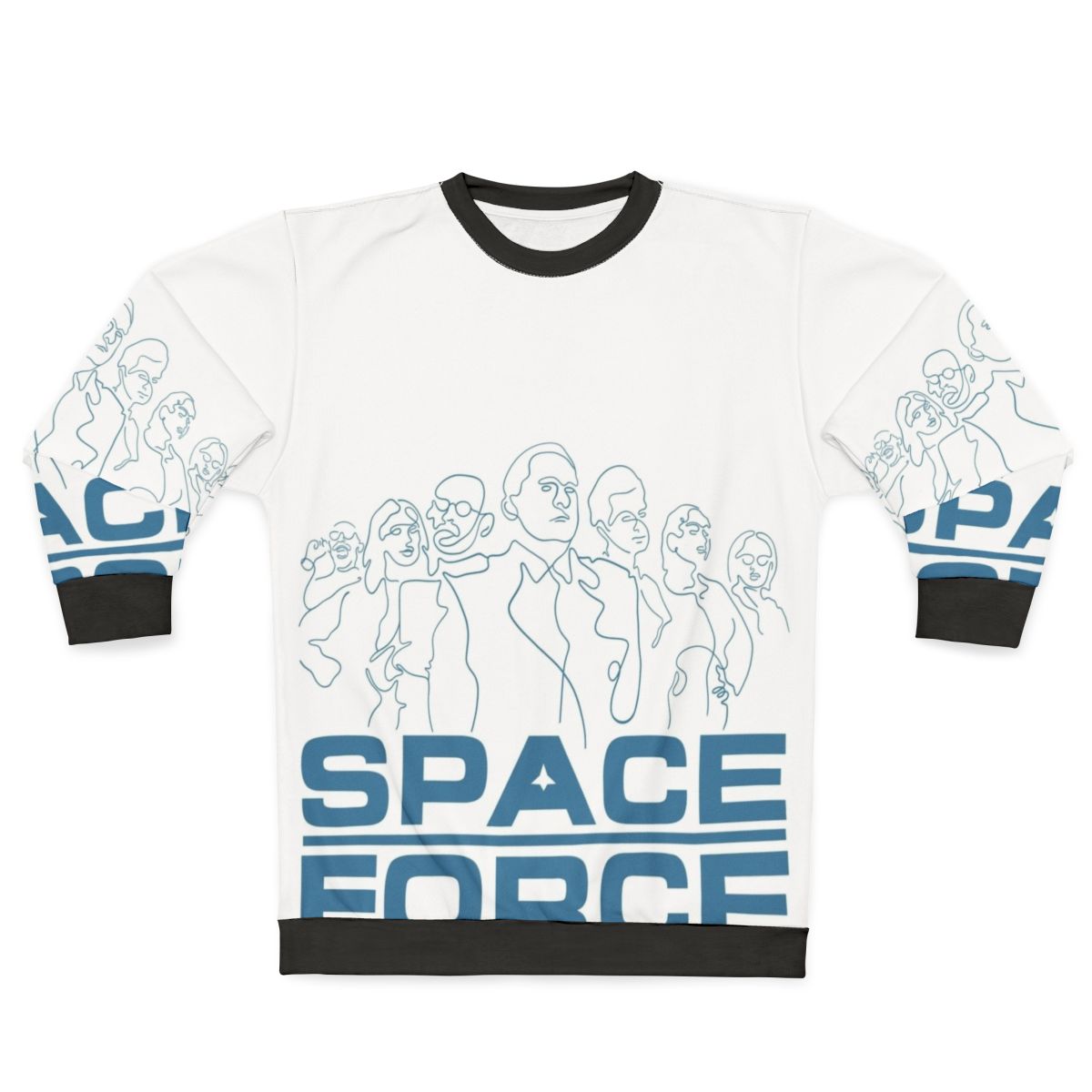 Space Force "Space Is Hard" Sweatshirt - Vintage & Retro Inspired