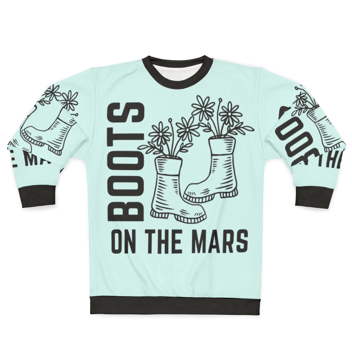 United States Space Force Sweatshirt with Netflix Space Force Graphic